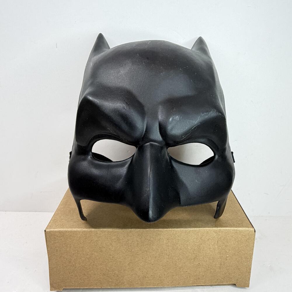 Rubie's Batman Mask Adult One Size Black Plastic Half Costume DC Comics